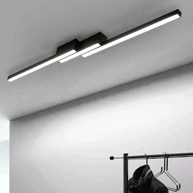 Black Contemporary Ceiling Light
