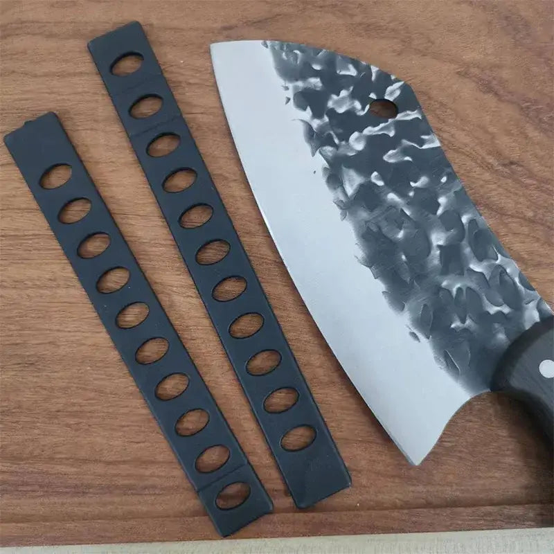Black Patterned Knife Sheath