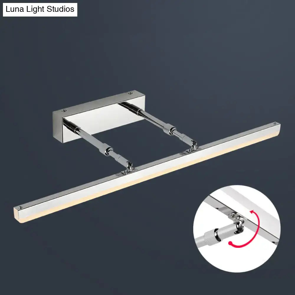 Black Pivoting LED Wall Light