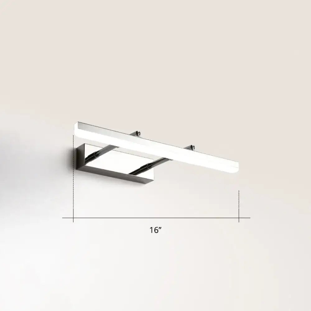 Black Pivoting LED Wall Light