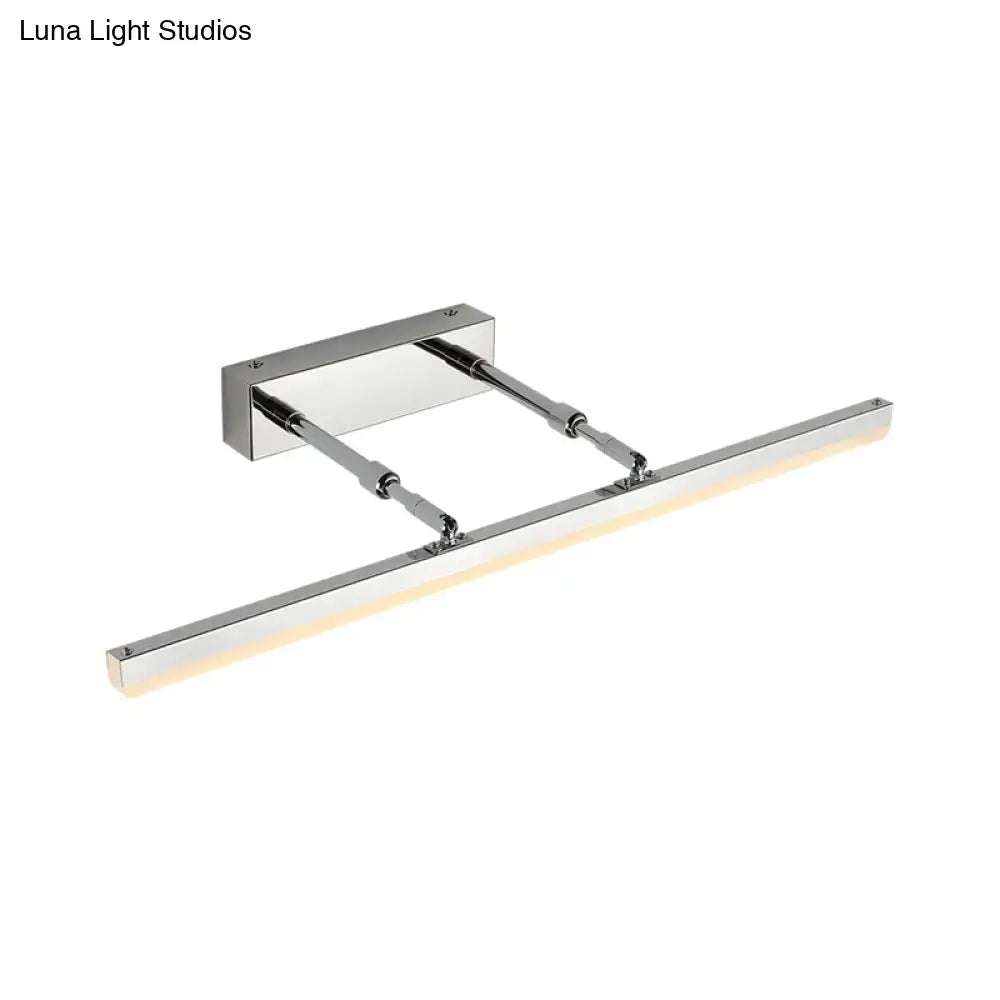 Black Pivoting LED Wall Light
