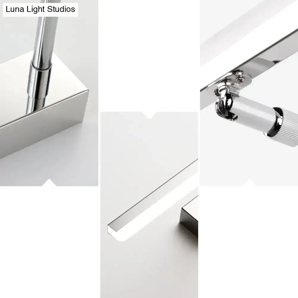 Black Pivoting LED Wall Light