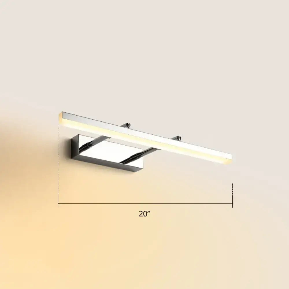Black Pivoting LED Wall Light