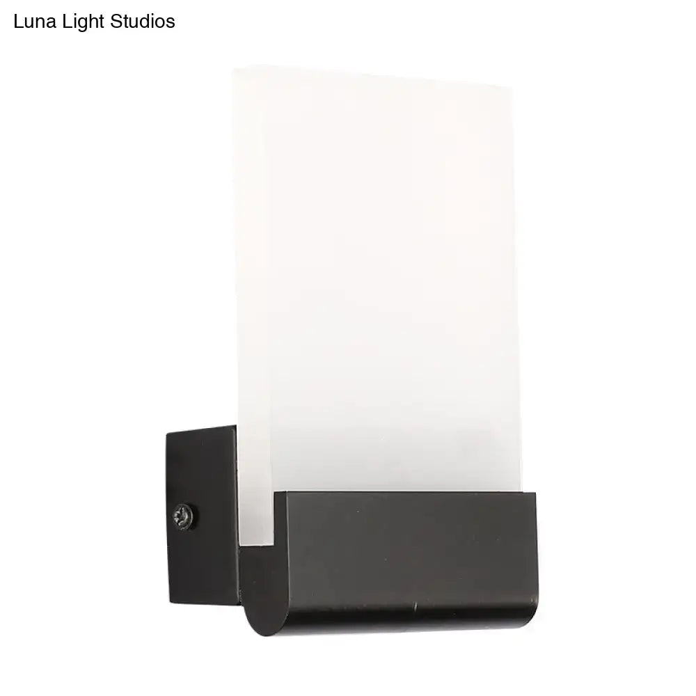 Black Industrial Cast Iron Wall Sconce