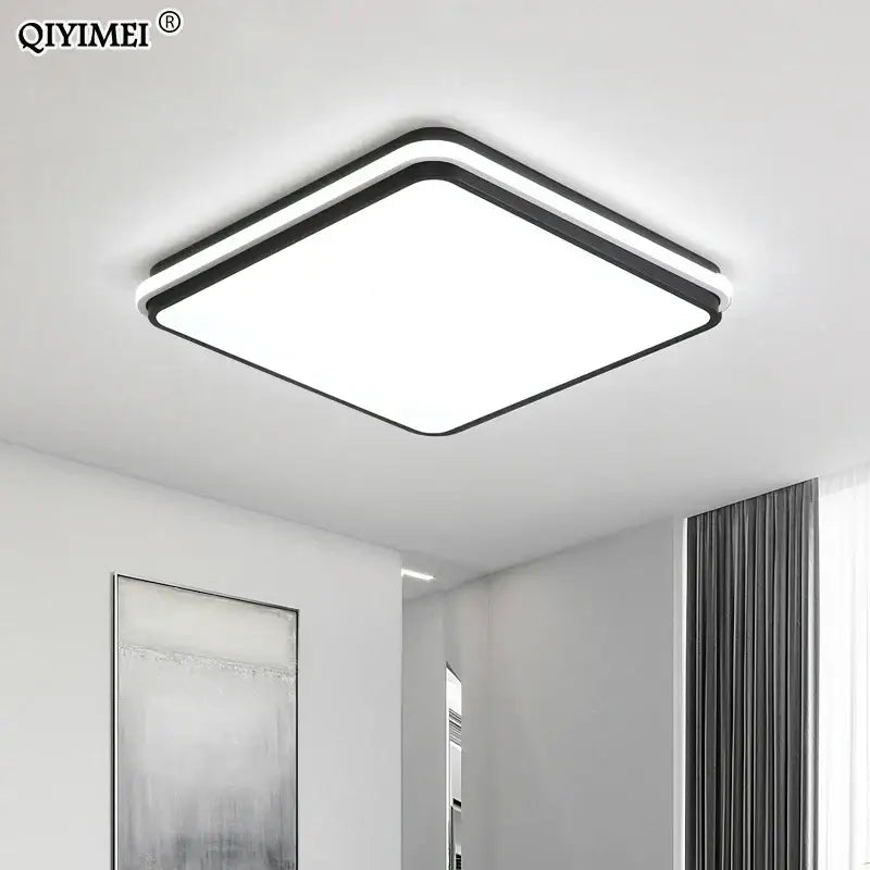 Black LED Ceiling Lamp