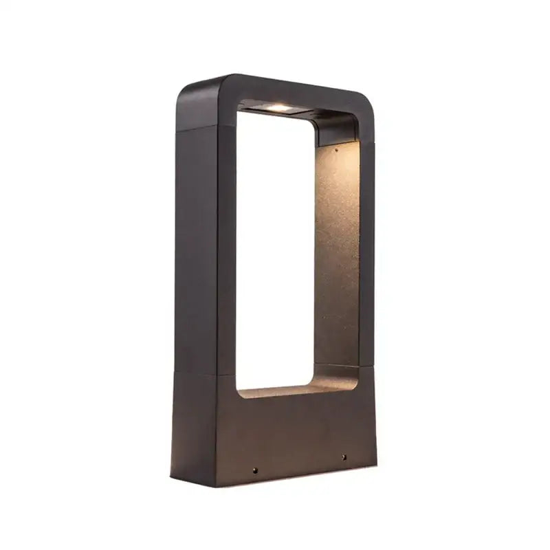 Black LED Lawn Lamp