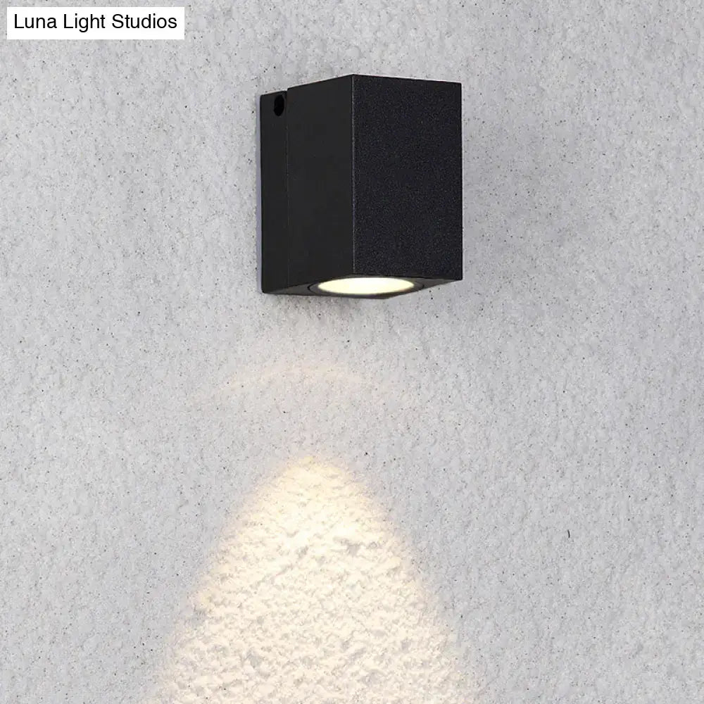 Black Mini Wall Sconce