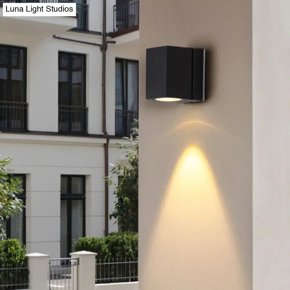 Black Mini Wall Sconce