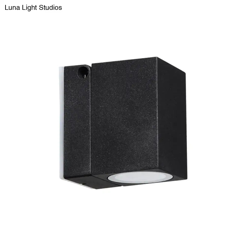 Black Mini Wall Sconce