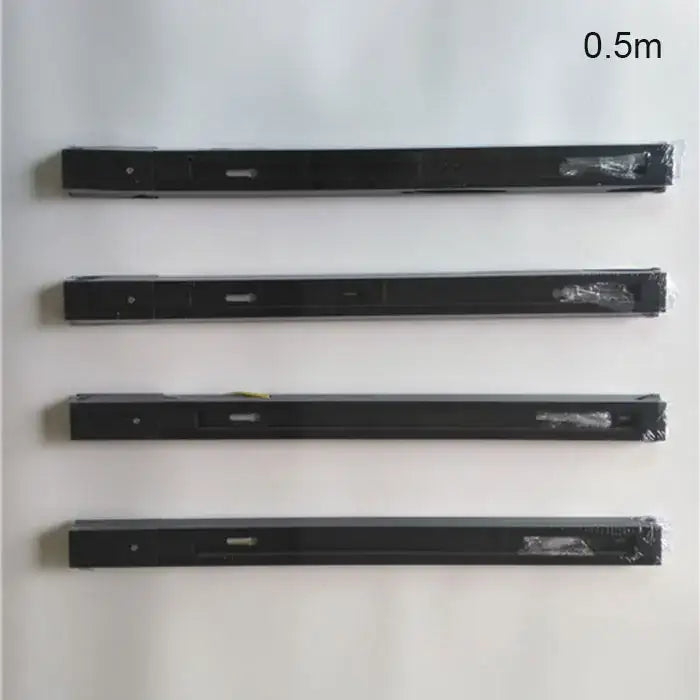 Black Silver Track Connector
