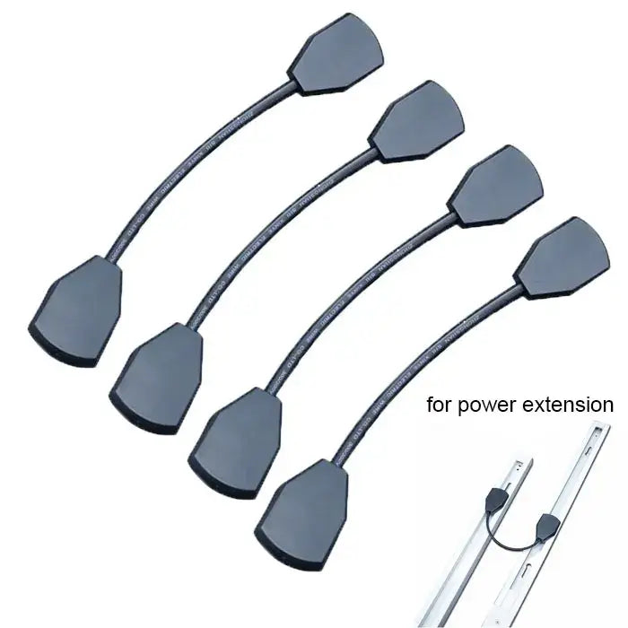Black Silver Track Connector
