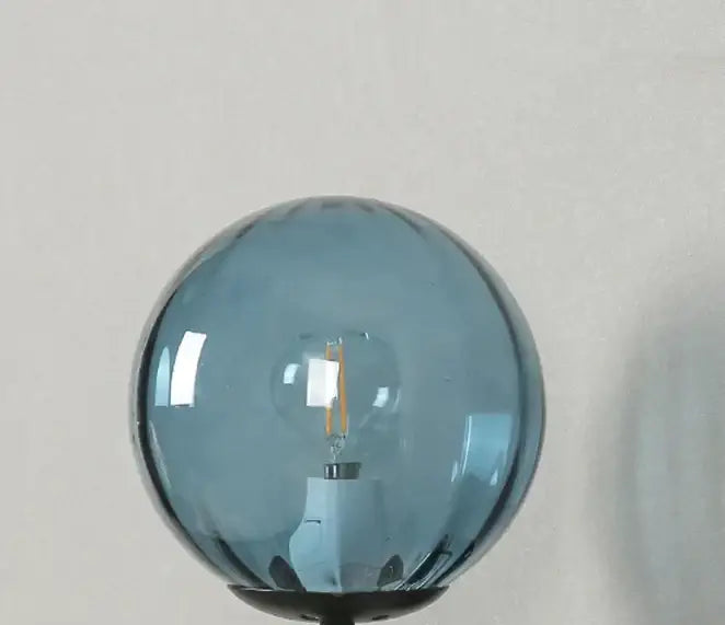 Black Smoked Glass Wall Lamp