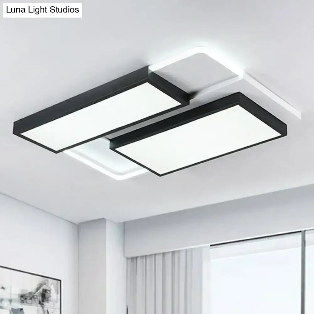 Black Splicing Ceiling Light