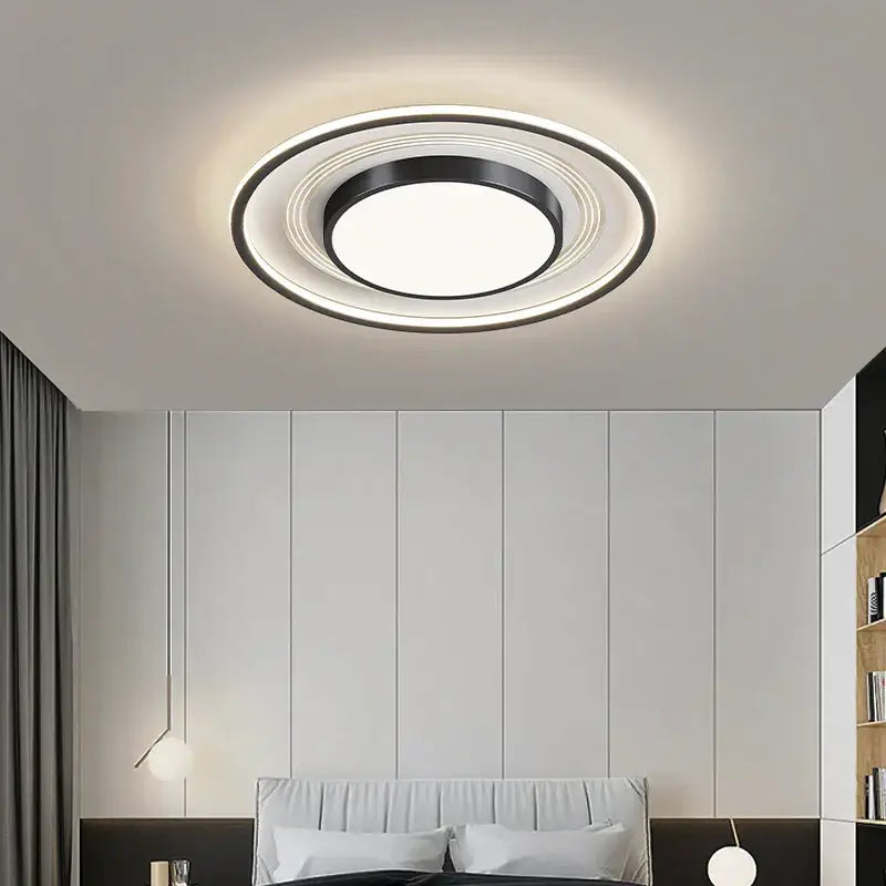 Black Square Dimmable Light