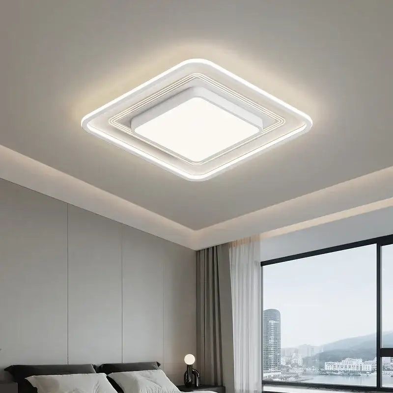 Black Square Dimmable Light