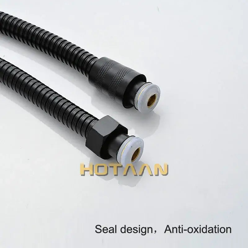 Black Stainless Shower Hose