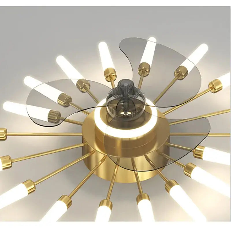 Black Starburst Ceiling Fan