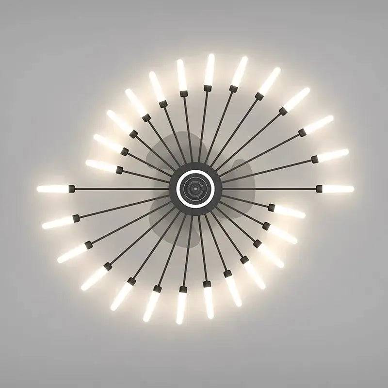 Black Starburst Ceiling Fan