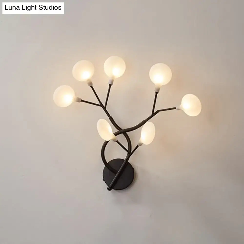 Black Branch Wall Light