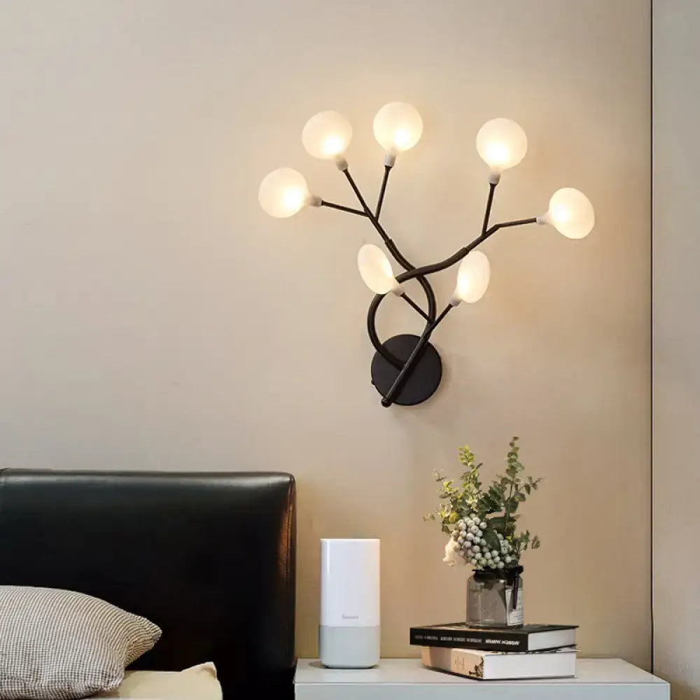 Black Branch Wall Light