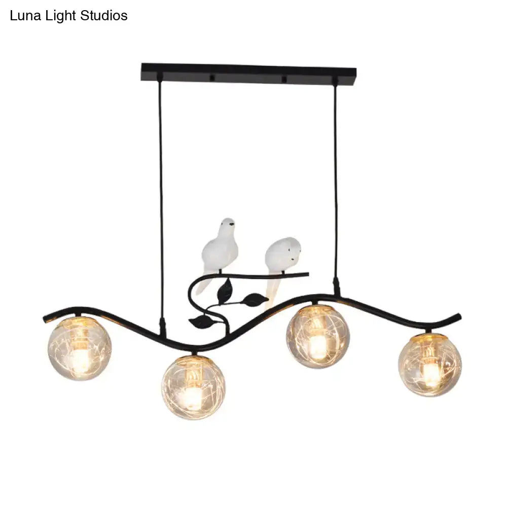 Black Branch Pendant Light