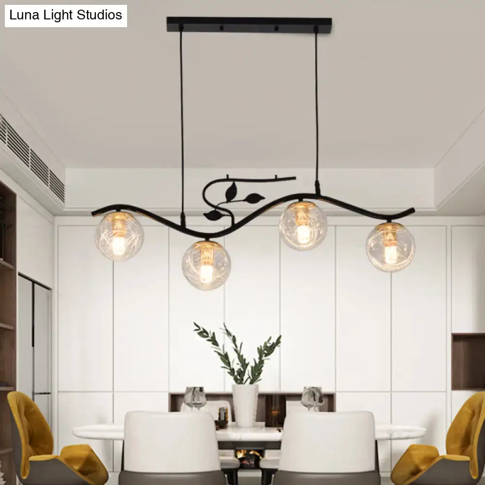 Black Branch Pendant Light