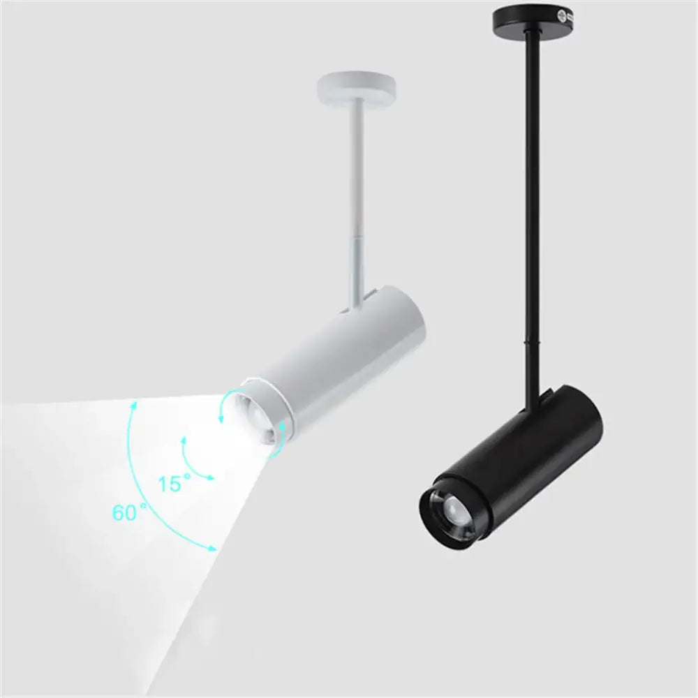 White Beam Ceiling Spotlight