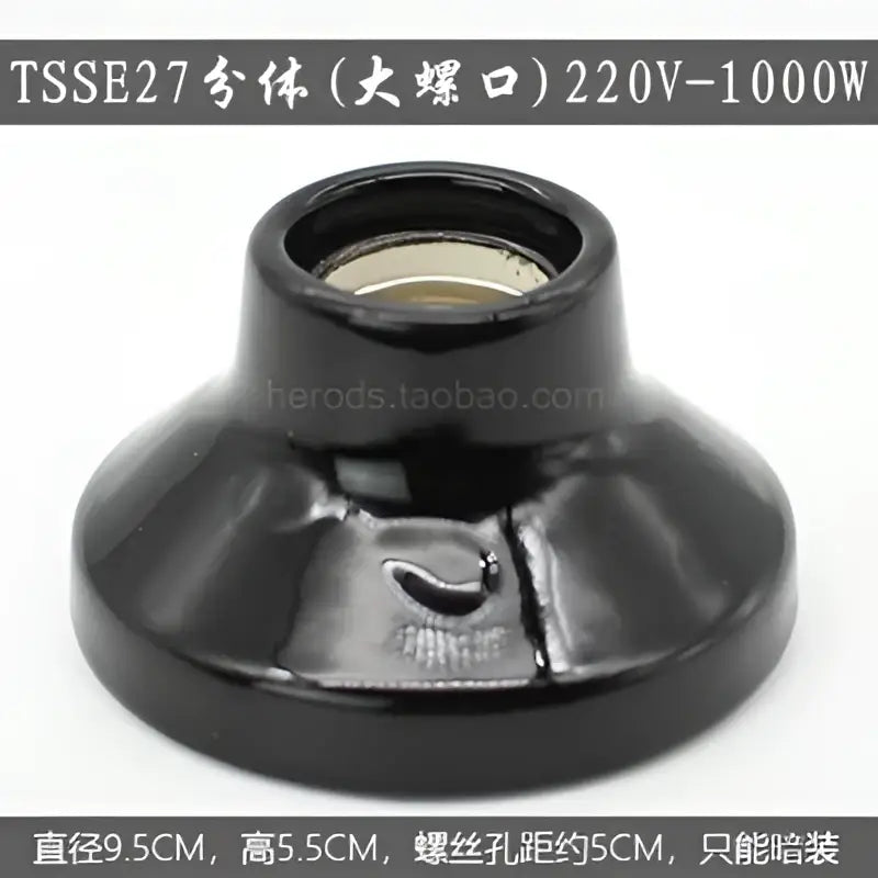 Ceramic E27 Lamp Holder