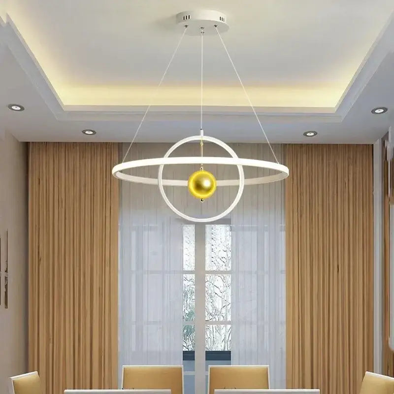 Iron Ball Pendant Light