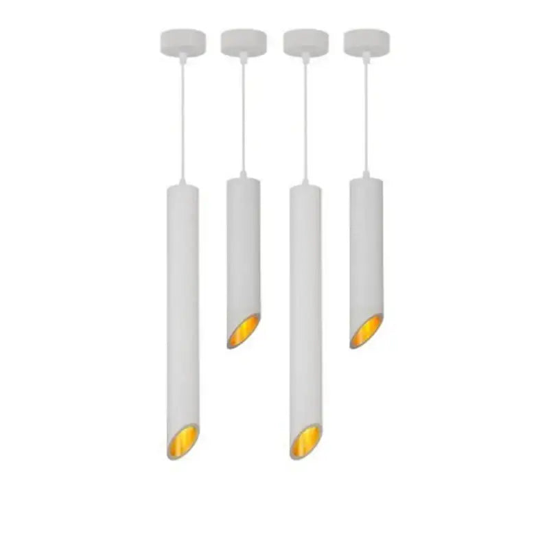 Black Cylindrical Ceiling Light