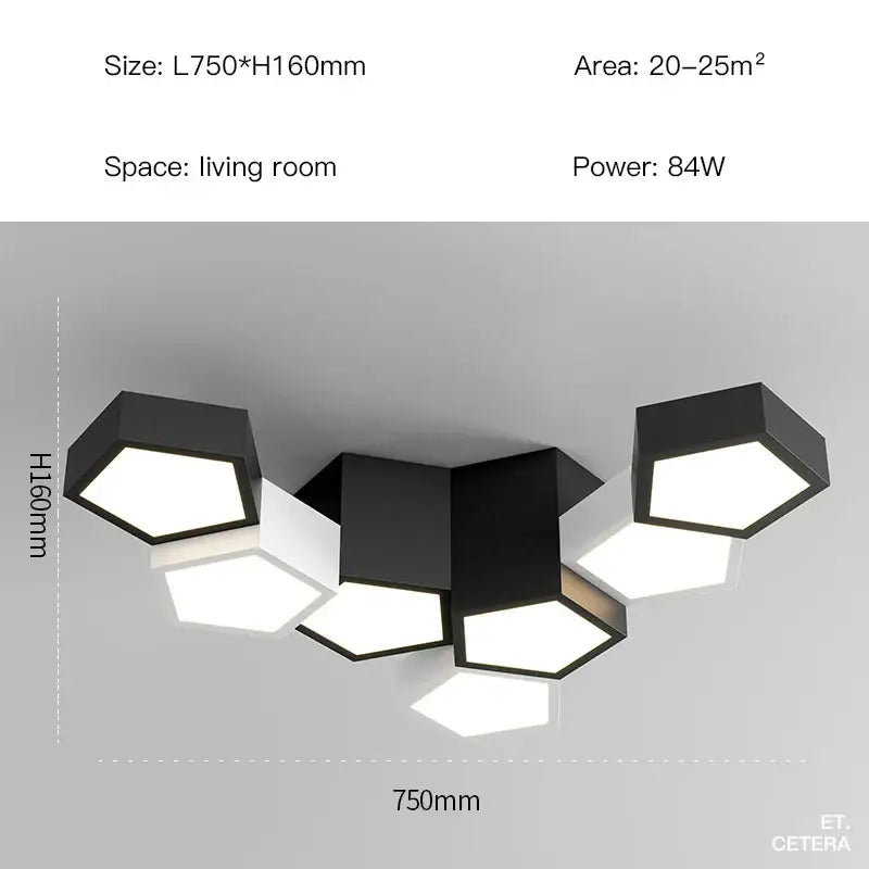 Black White Diamond Chandelier