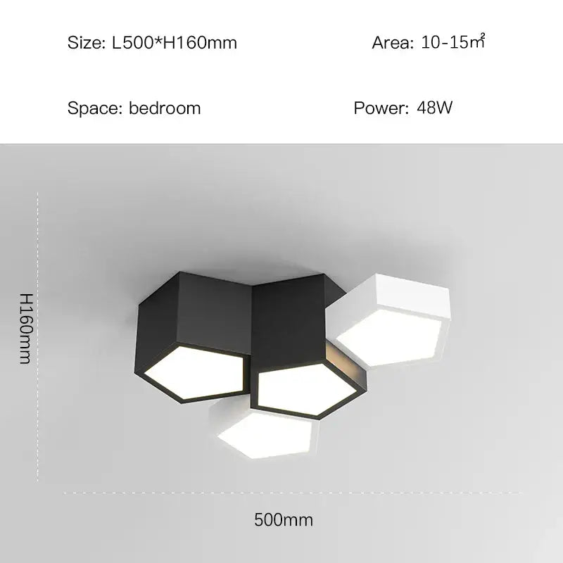 Black White Diamond Chandelier