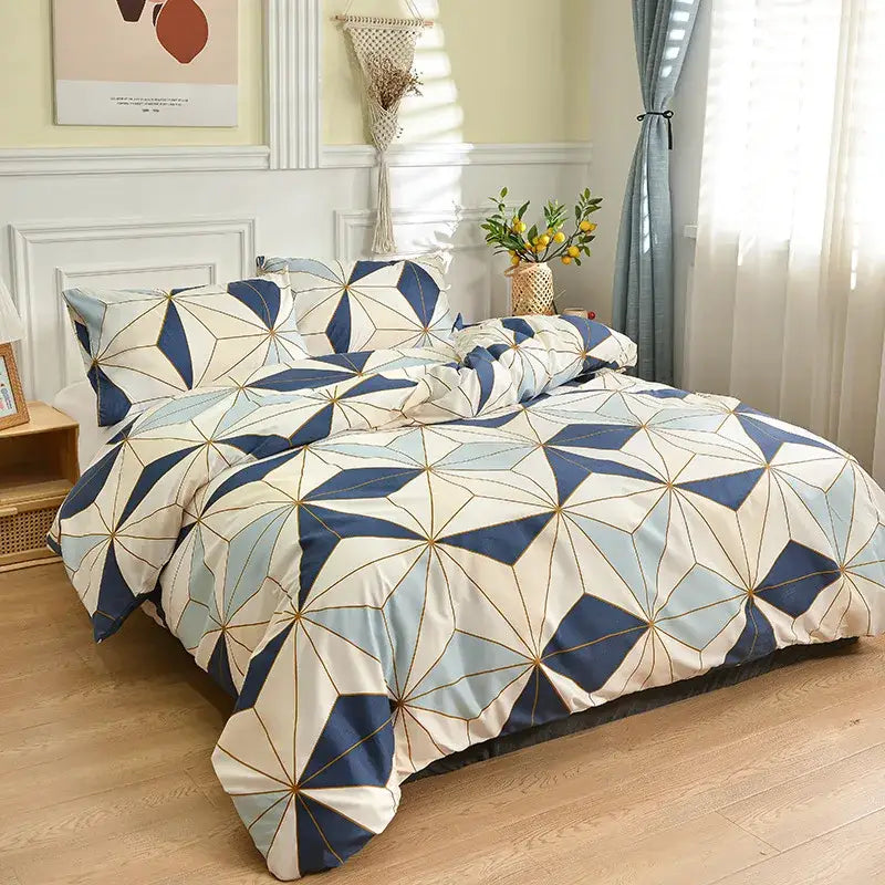 Black Stripes Bedding Set