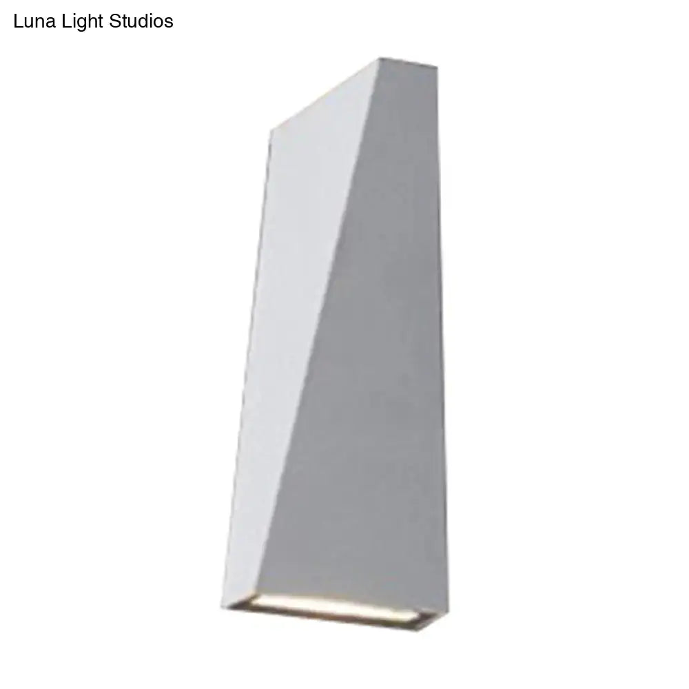 Black Geometric Wall Lamp