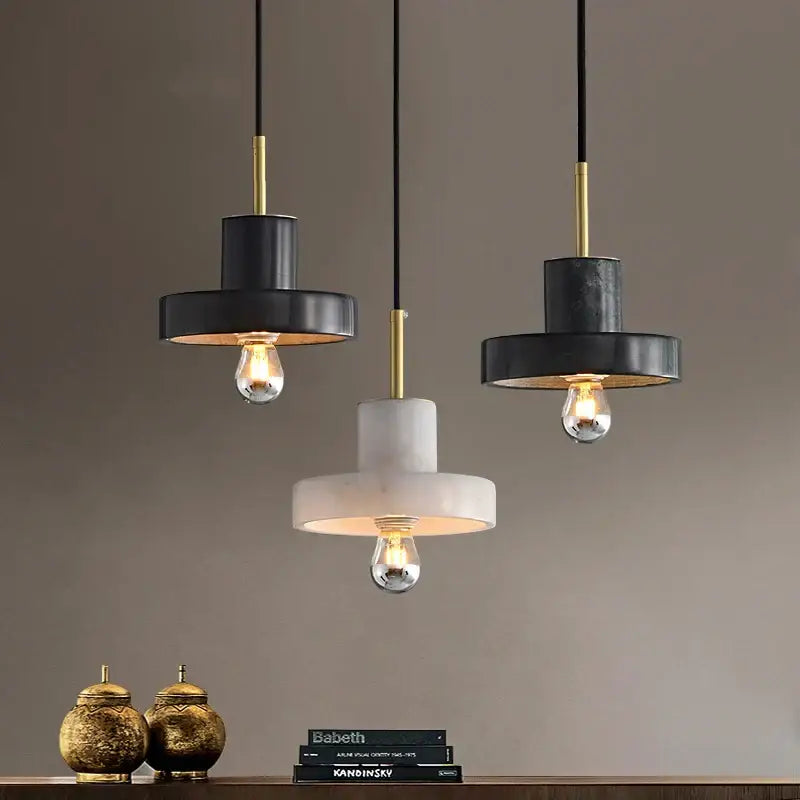 Green Marble Pendant Light