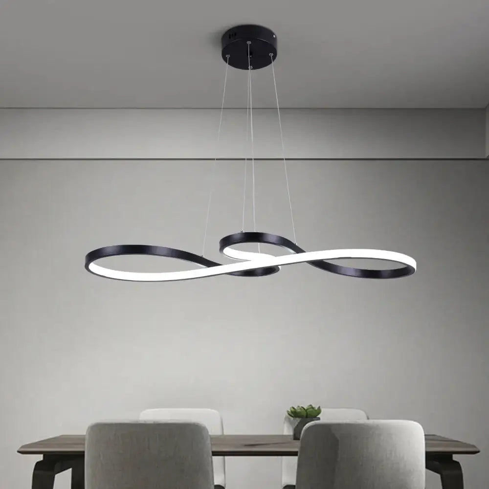 Acrylic Infinity Chandelier