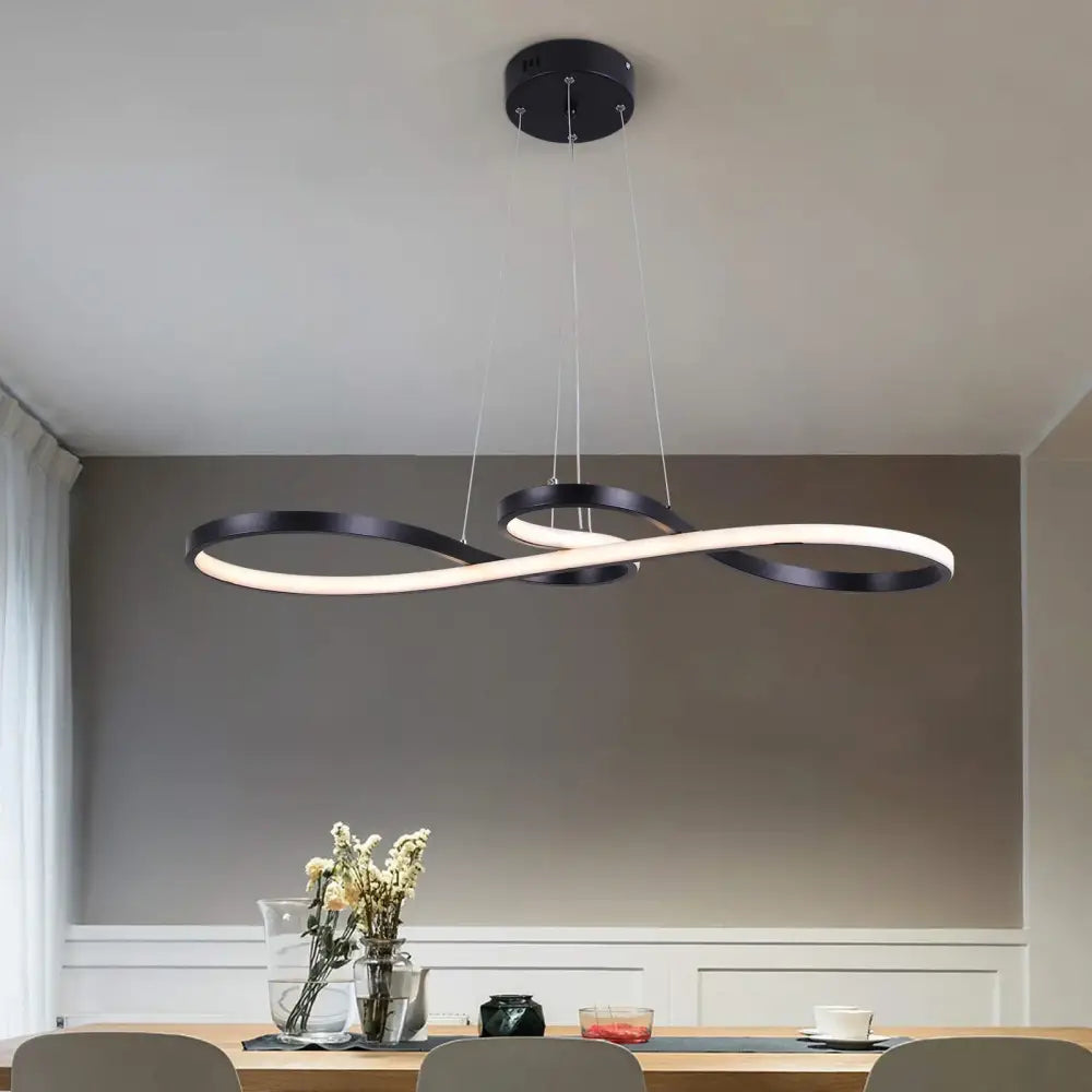 Acrylic Infinity Chandelier