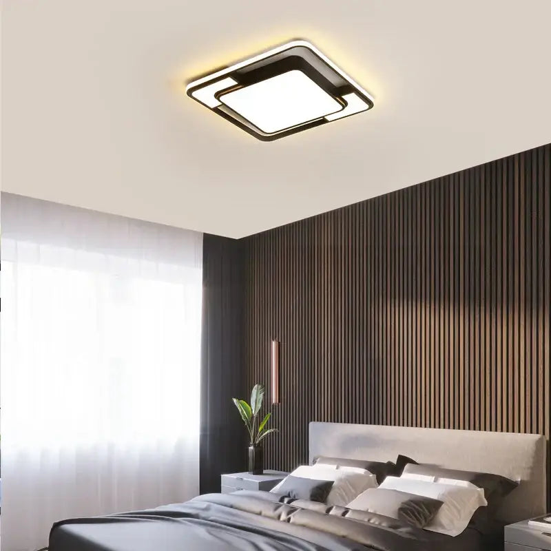 Black Rectangular Chandelier