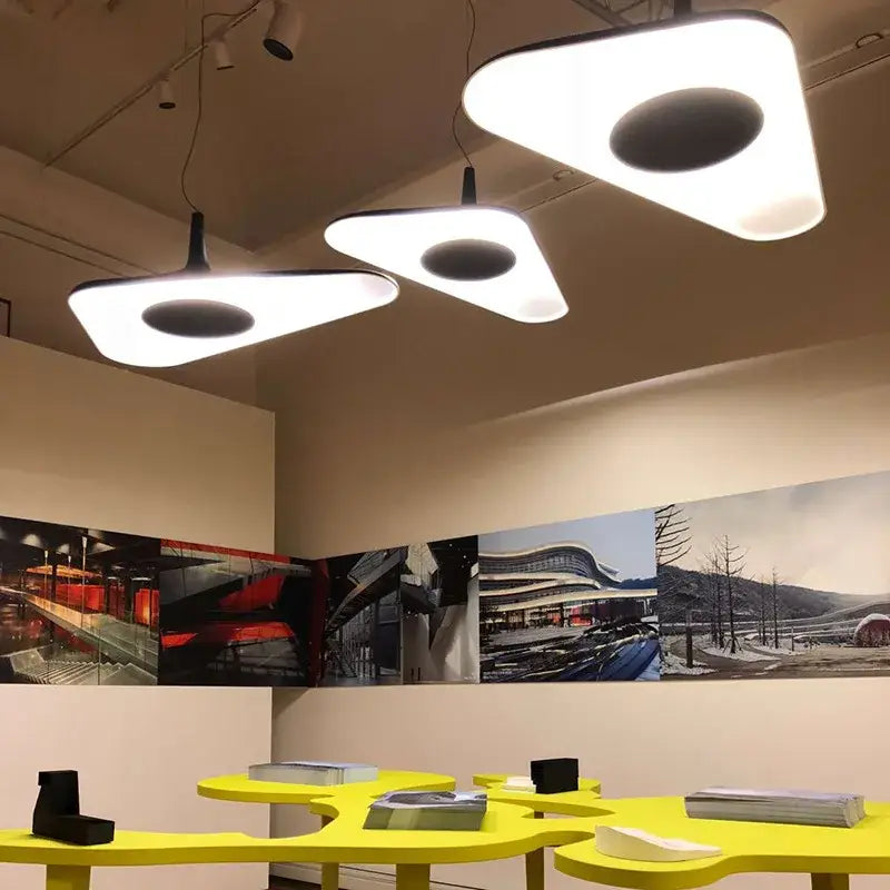 Black Irregular Pendant Light