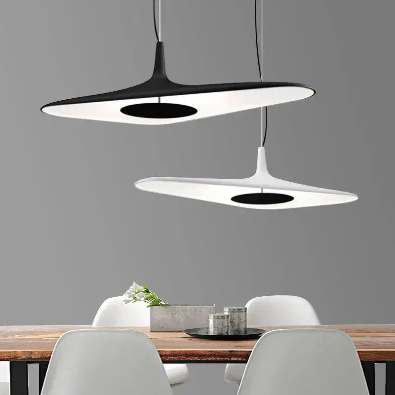 Black Irregular Pendant Light