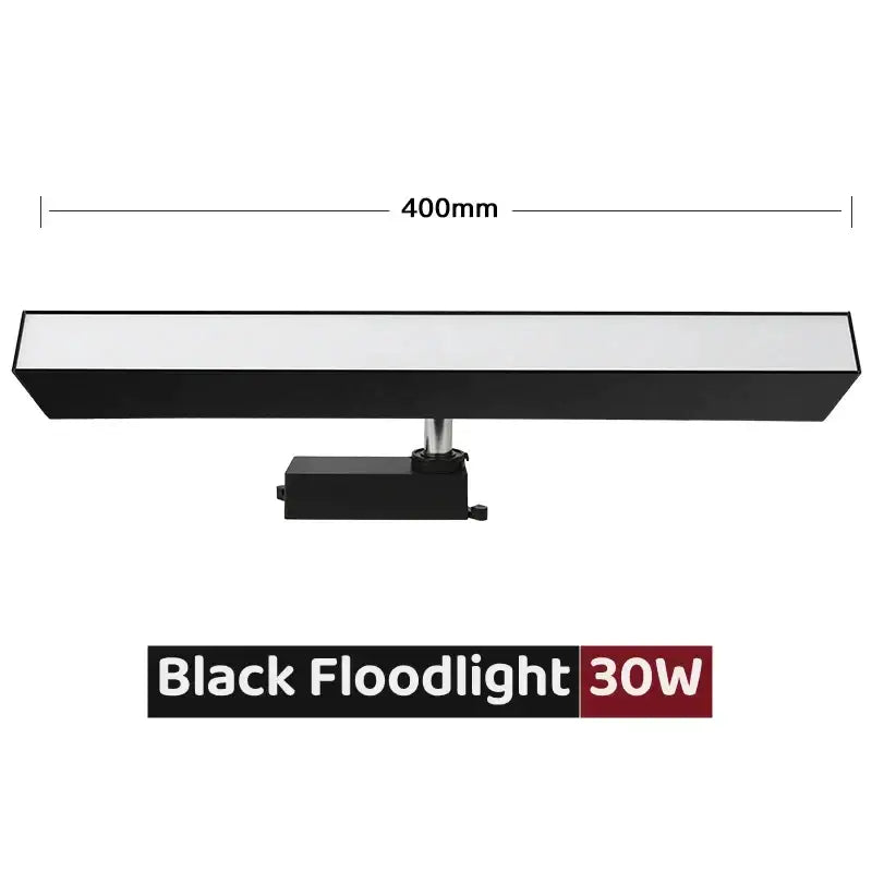Black Linear Adjustable Track Light