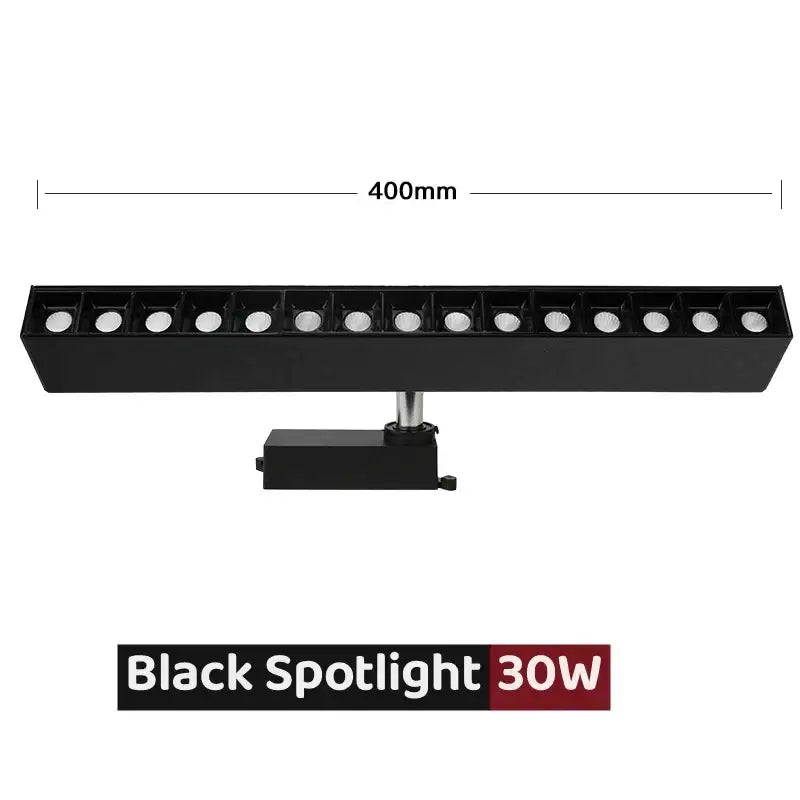 Black Linear Adjustable Track Light
