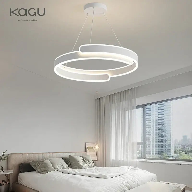 Black LED Ring Pendant
