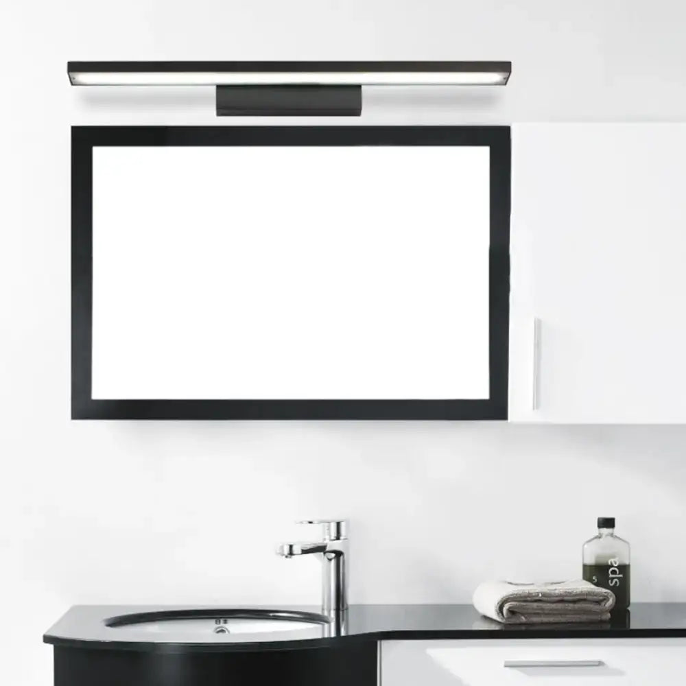White Acrylic Vanity Light Slim Four-Size