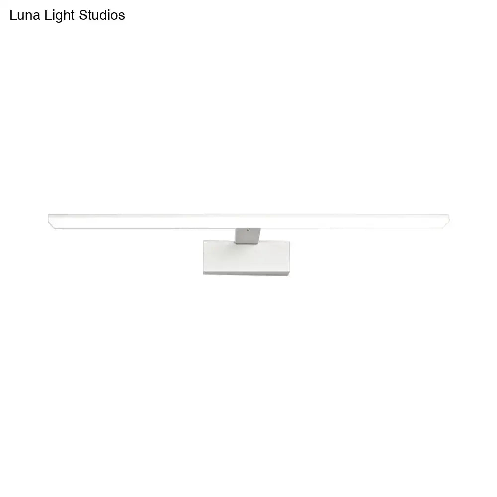Black Glass Vanity Light