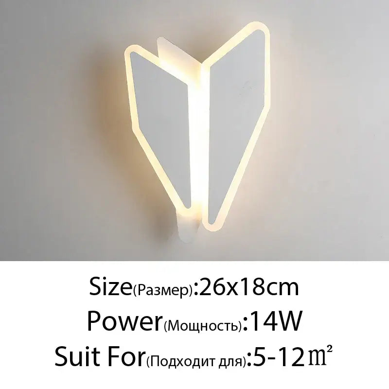 Black Sculptural LED Lamp