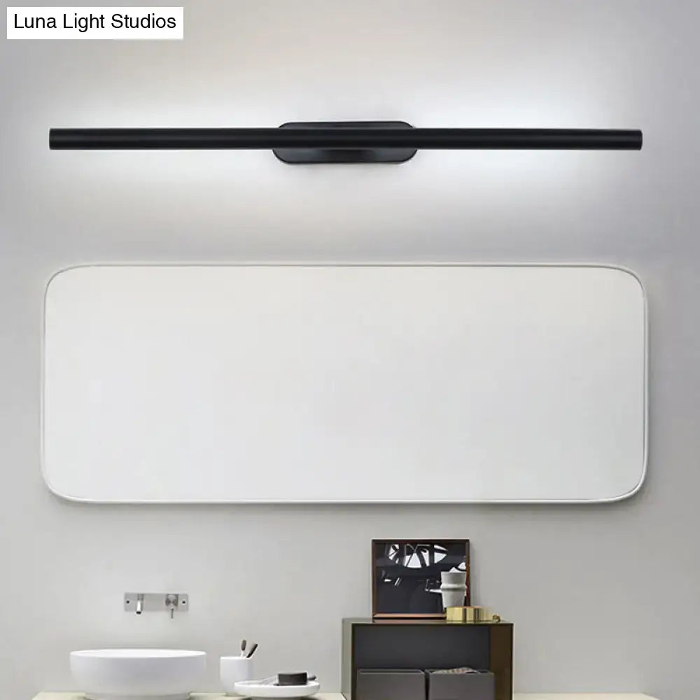Black Metal Vanity Light Three Size Options