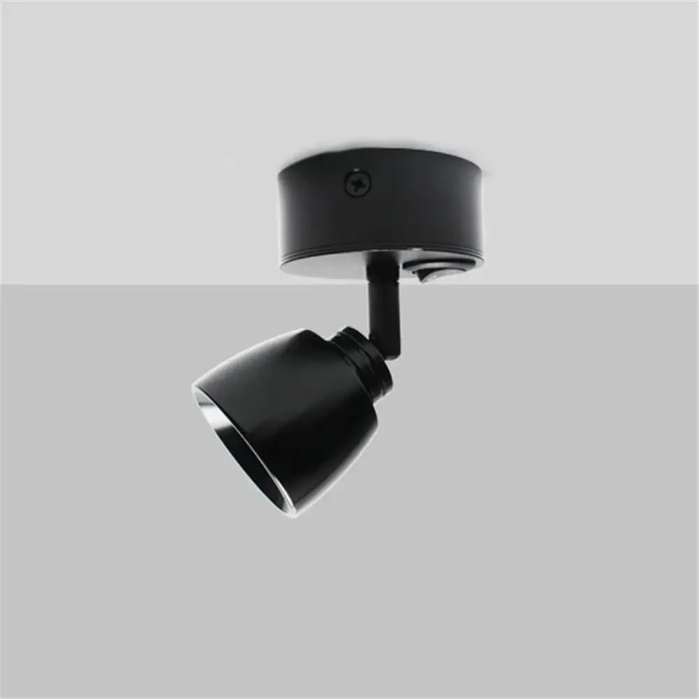Black Motion Sensor Wall Lamp