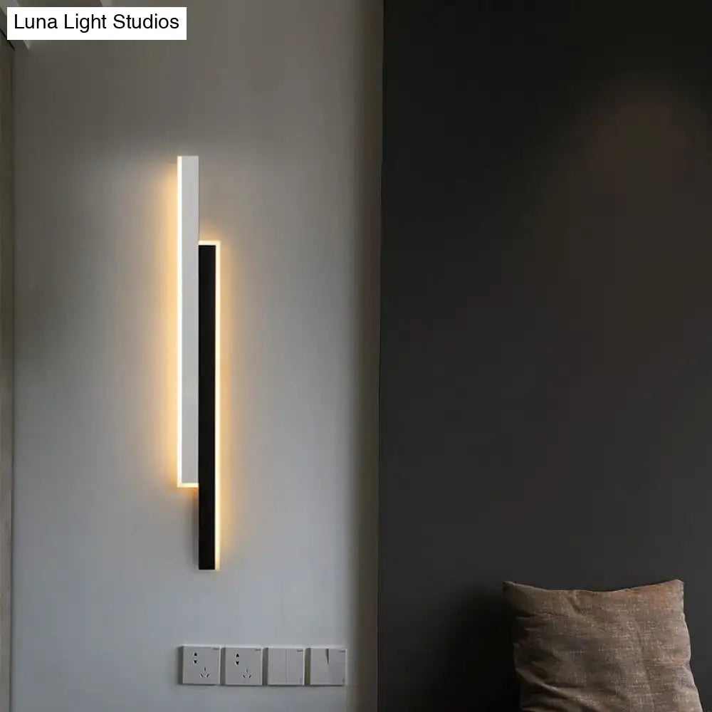 Black Linear Corridor Light