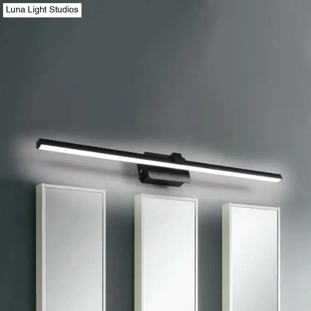 Black Iron Vanity Light